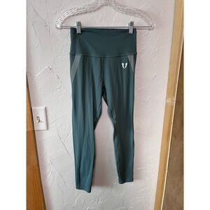 Firmabs Teal Green High Waist Athletic Leggings Womens Size XS